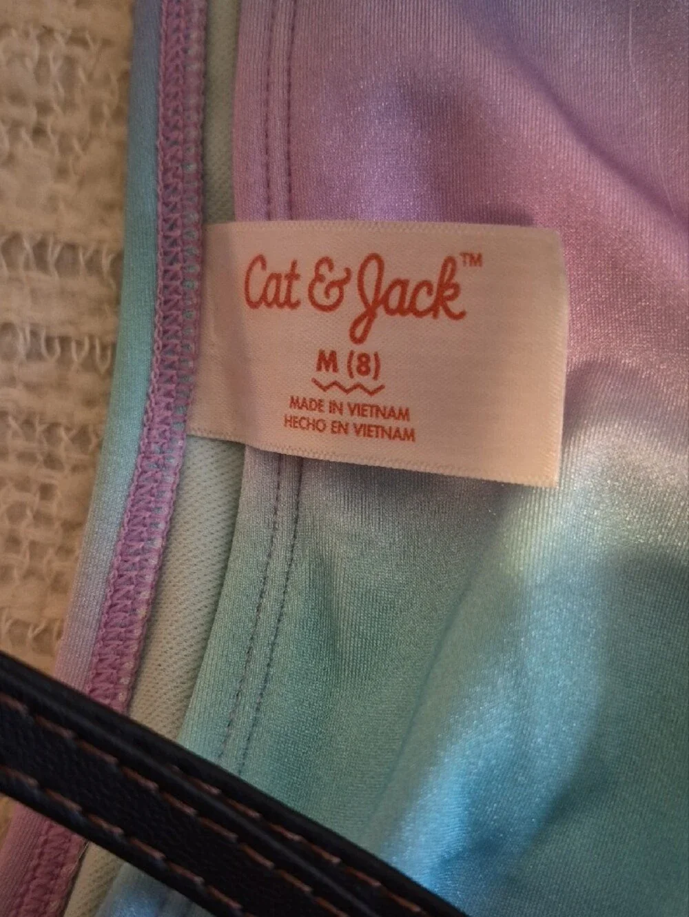 Cat & Jack Lilac and Aqua Ombre Bikini Set. Size M (8)